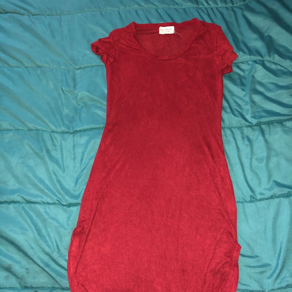 cute red dress